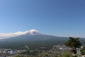 Ein Foto des Fuji.