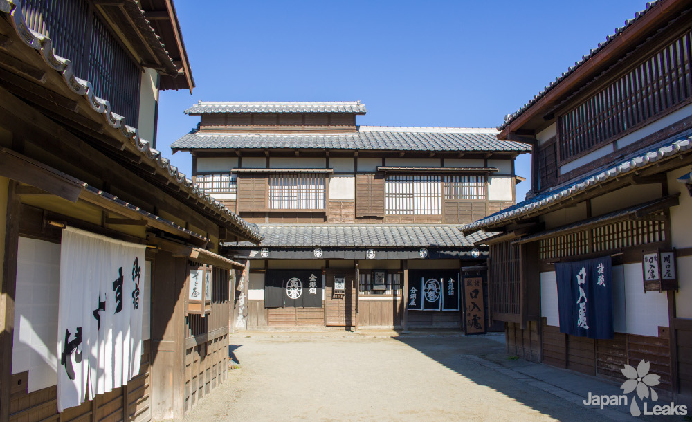 Nachbauten historischer japanischer Häuser im Eigamura