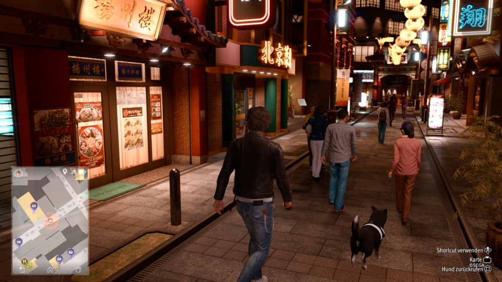 Screenshot Yagami geht mit Ranpo spazieren